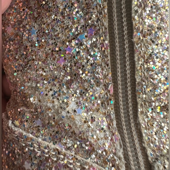 Used Cat & Jack Toddler Girls Holland Zipper Shearling Style Gold Boots size 7 - Picture 6 of 9